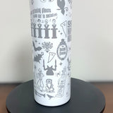 Haunted Glow In The Dark Tumbler