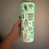 Haunted Glow In The Dark Tumbler
