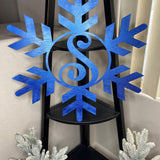 Monogram Snowflake Hanger