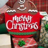 Gingerbread Mug Merry Christmas Sign