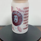 Madame Frosted Glass