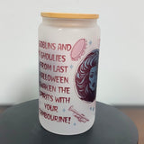 Madame Frosted Glass