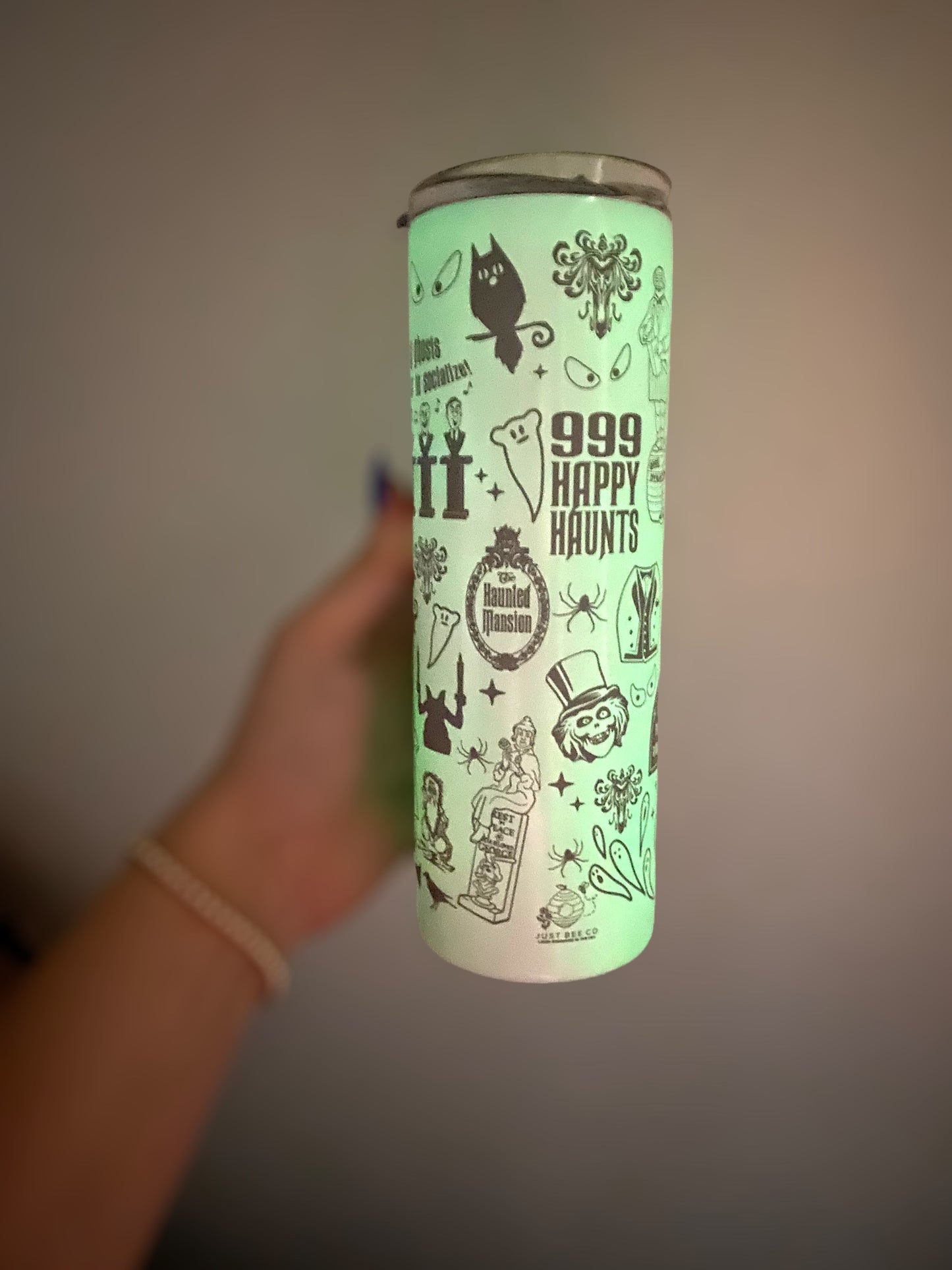 Haunted Glow In The Dark Tumbler