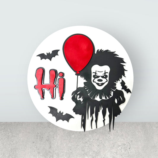 Pennywise Wooden Sign