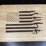 Gun Flag Board