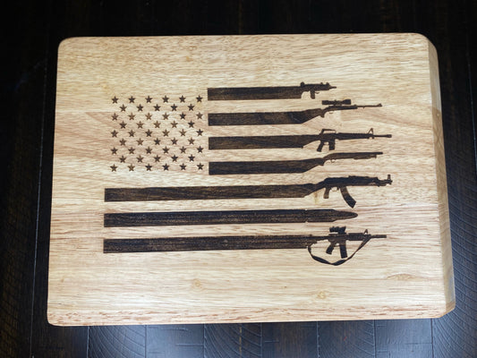 Gun Flag Board